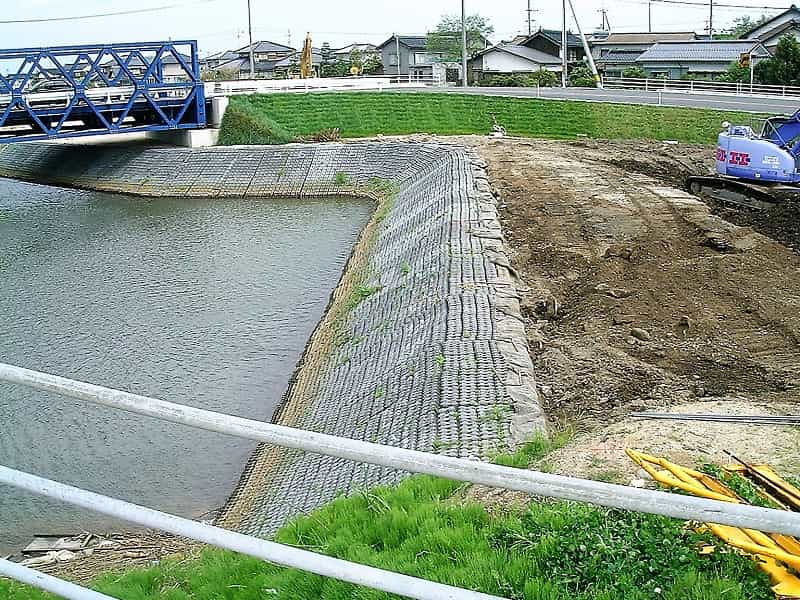 由良川河川改良工事